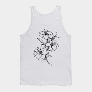 Lily2 Drawing Black Ink! Tank Top